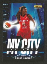 2024 WNBA PANINI INSTANT * MY CITY * RHYNE HOWARD * #d 1/1224 ATLANTA DREAM