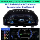 12.3'' DigitaI Instrument Cluster Speedometer Dashboard For BMW F15 F16 F10 F06