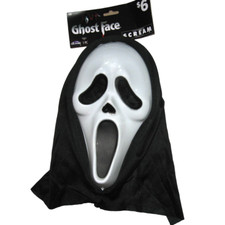 Scream Ghost Face Adult Mask Fun World Easter Unlimited Halloween Costume