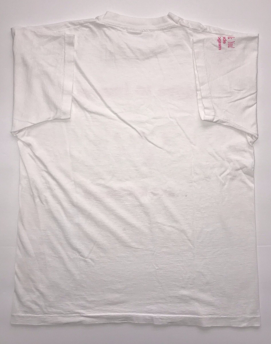 T-shirt Vintage Fruit Of The Loom 1994 - Homme XL, Blanc, Graphique, Single Stitch, USA