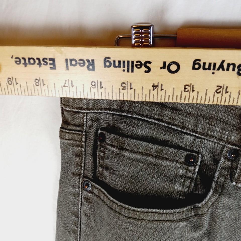 Levis 511 Mens Jeans Slim Fit Stretch Denim Pants 36" X 30" Washed