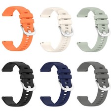 18mm/22mm Silicone Watch Band Strap For Garmin Forerunner 265 265S 255 255S