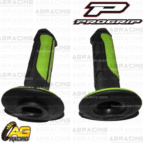 Empuñaduras de acelerador Pro Grip 798 Twist verdes para Kawasaki KFX KLF KLT KVF KEF KFX - Imagen 3 de 4