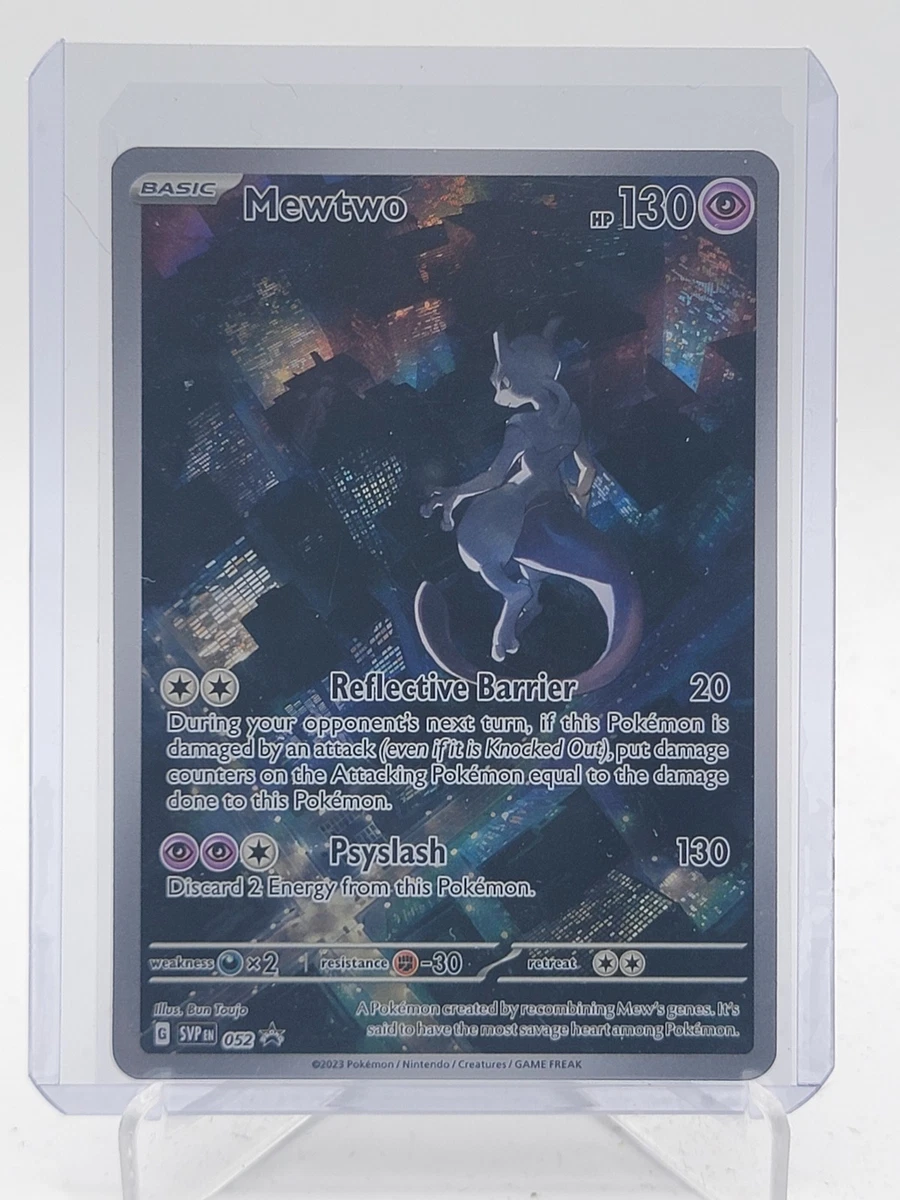Preços baixos em Mewtwo 052 Sv: Scarlet & Violet Promo Cards | eBay