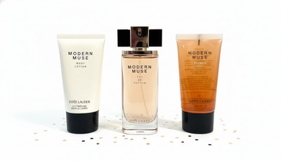 Estée Lauder Modern Muse Gift Set   Eau de Parfum + Body Lotion + Shower Gel