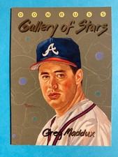 1993--Donruss Gallery Of Stars--Greg Maddux # GS-4 HOF--ATLANTA BRAVES-- NM++