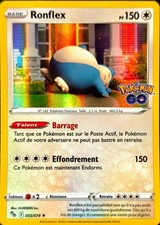 Carte Pokémon Ronflex 55/78 HOLO EB10.5 Pokémon GO FR NEUVE