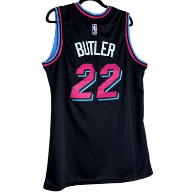 Nike NBA Swingman Miami Heat Jimmy Butler #22 Jersey Men 50 Black
