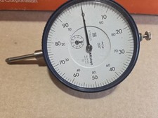 Mitutoyo Large Face Dial Indicator 3416S Precision Measurement Tool with Box