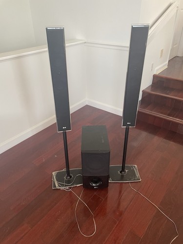 LG SB95PZ-D Subwoofer mit Surround hohen Lautsprechern und Kabeln inklusive kabellos - Bild 5 von 10