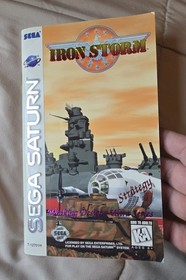 Iron Storm Sega Saturn 1996 Working Designs, CIB