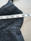 SOMA Black Chemise Nightgown Rayon Blend Lace Decor sz.S — photo 10