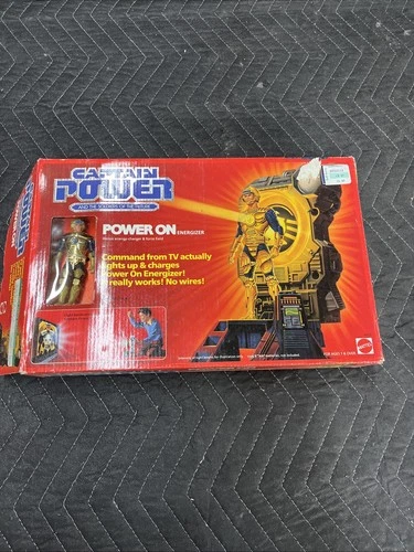 1987 Mattel Captain Power - Power On Energizer - Sealed - NRFB NIB Vintage