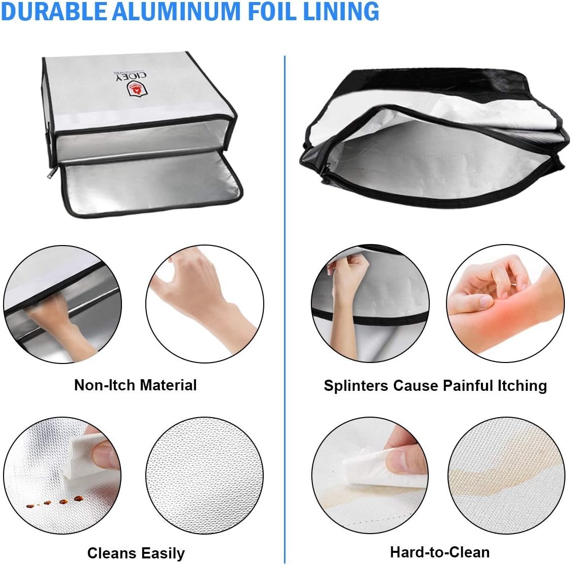 XL Fireproof Document Bag with Thermal Insulation – Ultimate Protection & Style