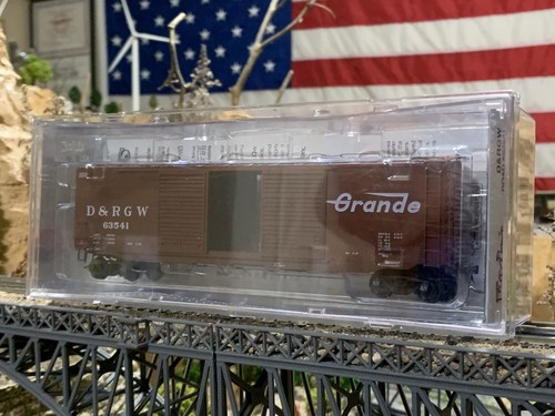 Coche de caja escala HO Kadee 50' pies PS-1 15' dr D&RGW Rio Grande 63541 ¡Nuevo en caja! | Zustand: New