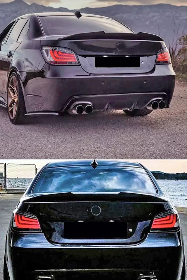 Alerón de maletero estilo PSM para BMW Serie 5 E60 525i 528i 530i 535i 2004-2010 Foto 2 de 4