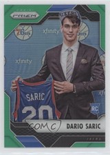2016-17 Panini Prizm Green Prizm Dario Saric #2 Rookie RC 3u4