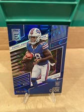 2022 Panini Donruss Elite - Rookies James Cook #116 Status Explosion /499 (RC)