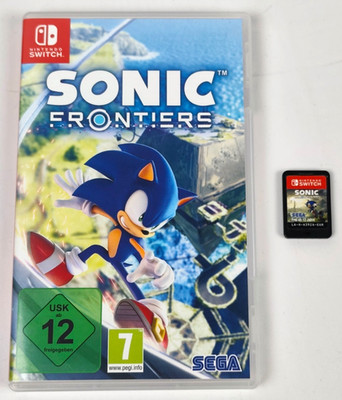 Sonic Frontiers - Top-Game - Nintendo Switch - Hülle, Cover, Modul - Original