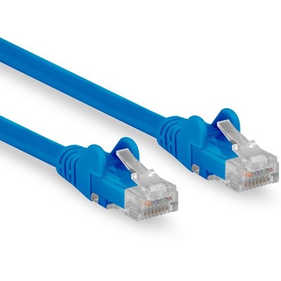 Rocstor Y10C361-BL 7ft Cat6 Blue Ethernet Cable 100% Copper
