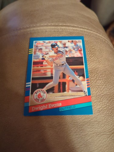 1991 Donruss Dwight Evans Boston Red Sox #122 - Picture 1 of 2