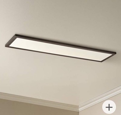 Maxim Sky Panel 48'' Wide Bronze LED Ceiling Light