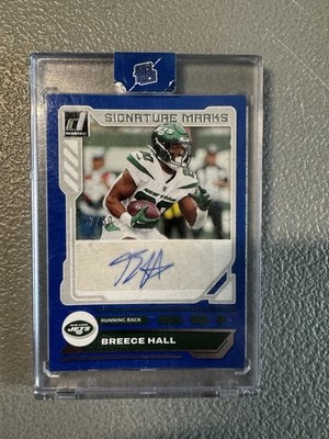 2023 Panini Donruss Breece Hall Auto /25