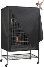 Bird Cage Cover - Nighttime Sunshade, Black, Extra Large 