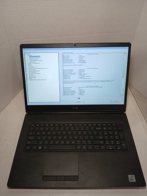 Dell Precision 7750 LAPTOP i7-10750H 32GB RAM NO OS/SSD. RTX 3000 *BIOS PW* #97