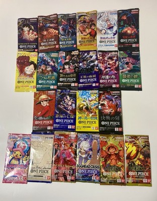 BANDAI OnePiece Card Game TCG 22pack set OP-1～OP-16 EB-1～4, PRB-1,2 Japanese New