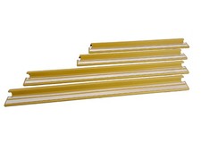 Schwellerleisten Einstiegsleisten Abdeckschienen Sill plate Cream Mercedes W124