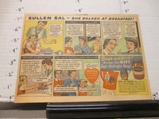 newspaper ad 1952 OVALTINE jar Captain Midnight mug premium comic