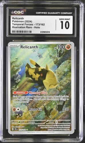 Relicanth graded CGC 10 for sale on eBay