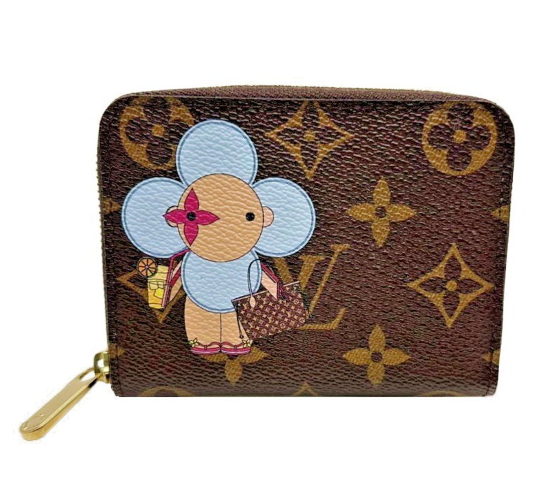 LOUIS VUITTON M69055 Zippy Coin Purse Monogram Vivienne Japan Limited USED JP