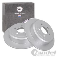 2X ABS Bremsscheiben 316Mm Voll Hinten Passend FüR Dodge Nitro Jeep Cherokee | 1