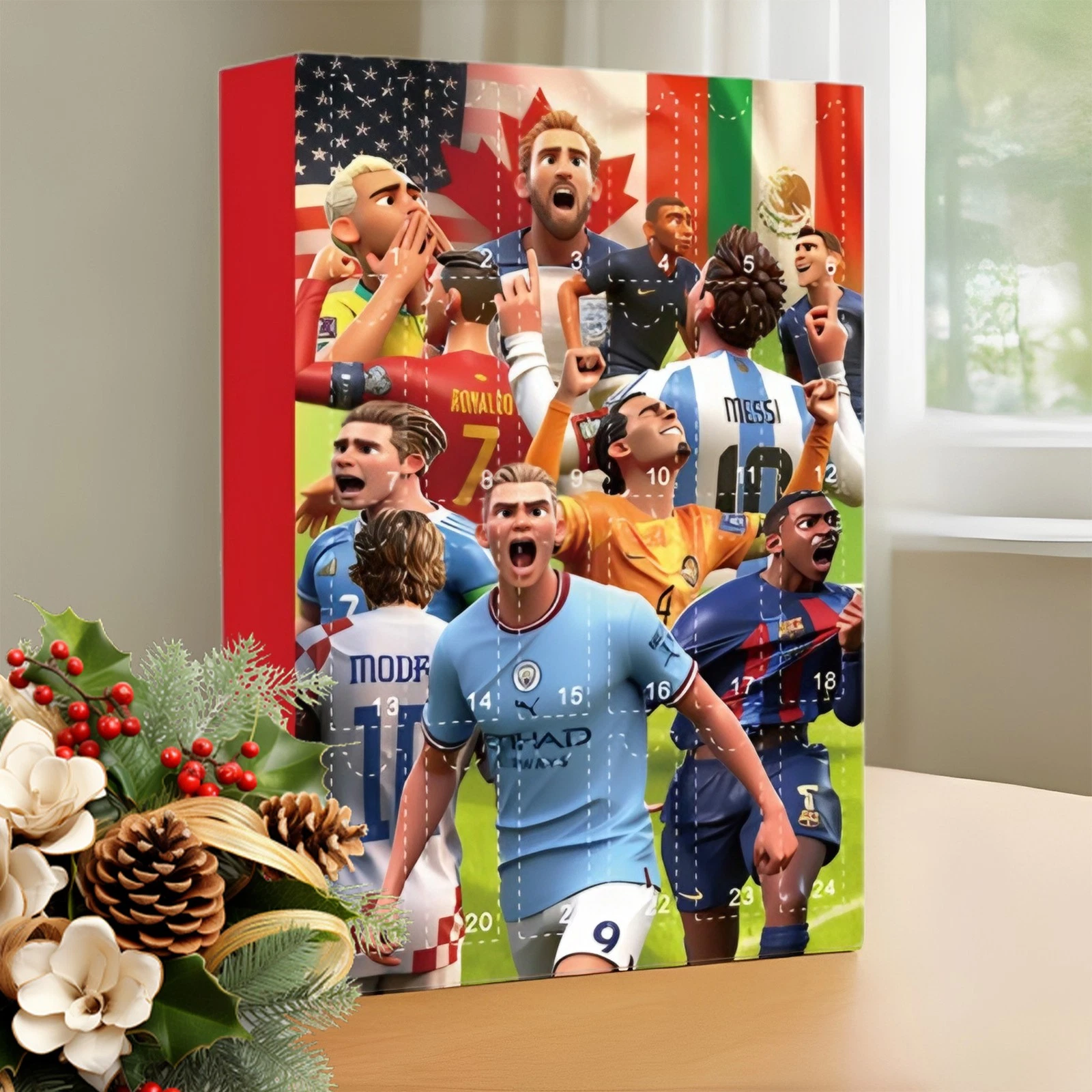2025 World Cup Countdown Advent Calendar 2025 Christmas Best Countdown 2D Acrylic