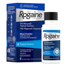Rogaine Hair Regrowth Treatment Topical Solution One Month Supply EXP 9/28
