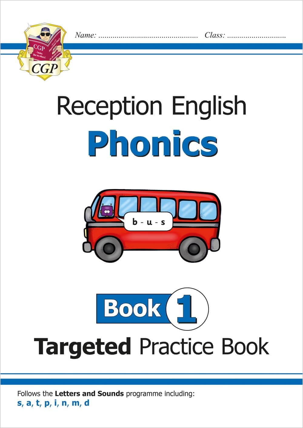 Reception English Phonics Targeted Practice Book - Book 1 (CGP Reception Phonic - Image 2