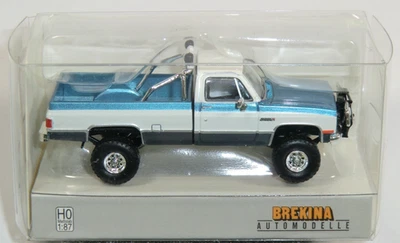 Brekina - GMC Sierra Grande, blau-metallic/weiß, Nr. 19660, 1:87 - Bild 1 von 4
