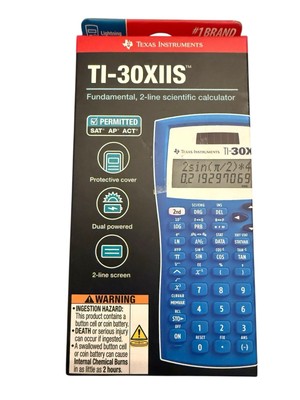 Texas Instruments TI-30XIIS Calculator with Carrying Case School Supplies