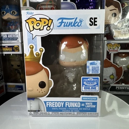 Funko Pop! Fundays 2025 Freddy Funko As White Lantern LE 1000 Pieces