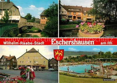 Eschershausen Holzminden Wilhelm-Raabe-Stadt outdoor pool Raabe-Strasse