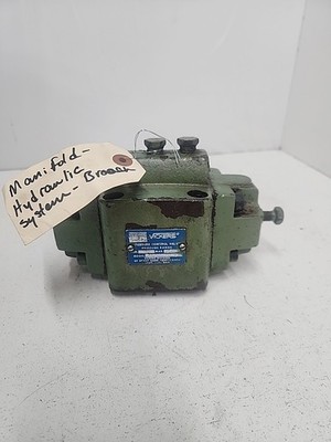 VICKERS RCG-06-S1-22 Manifold Hydraulic System   ** USED ** REBUILT**