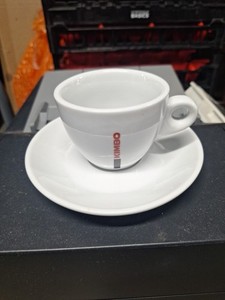 Set of Six (6)-Kaleidos for Kimbo Cappuccino Cups & Saucers 280ML Item 900445