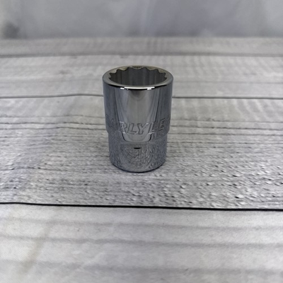 #ad Carlyle Tools by NAPA 12 Point 3 4” Drive SAE Size 1 1 16quot; Chrome Socket S34034 $29.98
