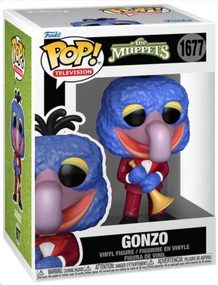 THE MUPPETS SHOW GONZO 3,75'' POP VINYL FIGURE'S FUNKO 1677 AUF LAGER