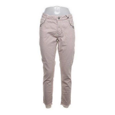 Isay, Jeans, Größe: 40, LUCCA 7/8 WASHED PANT, Beige, Baumwolle/Elasthan #6H8