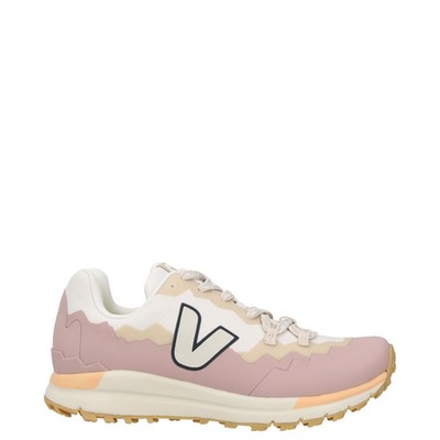 VEJA Damen Sneaker Rosa Synthetik Low Top Schnürer Mehrfarbig UK 3 UVP 140