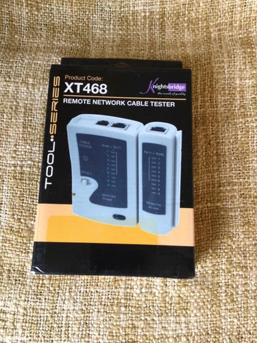 Knightsbridge Network Cable Tester XT-468 to test RJ11/RJ45 cables