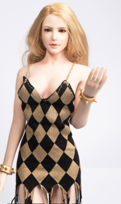 1/6 Night club dress for Harley Quinn Pole dance 12" female figure Phicen  USA | eBay